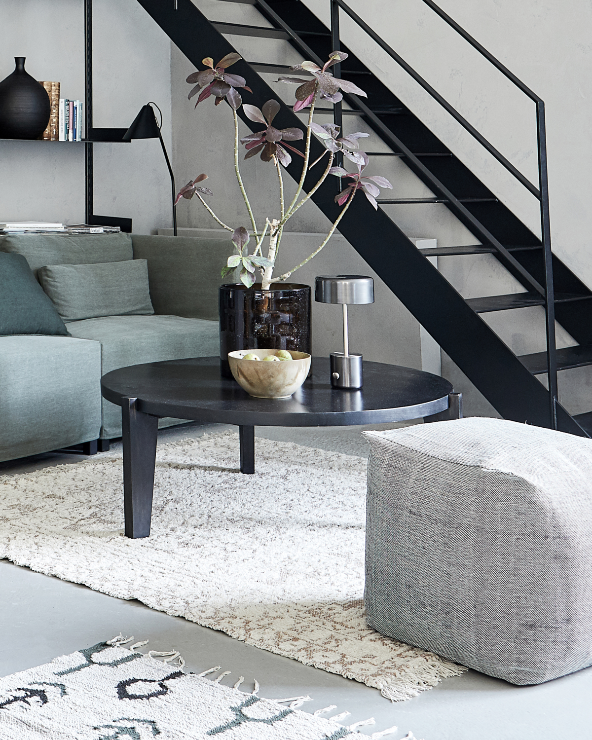 Coffee table, HDBali, Black stain