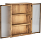 Wall cabinet, HDBalance, Antique brown