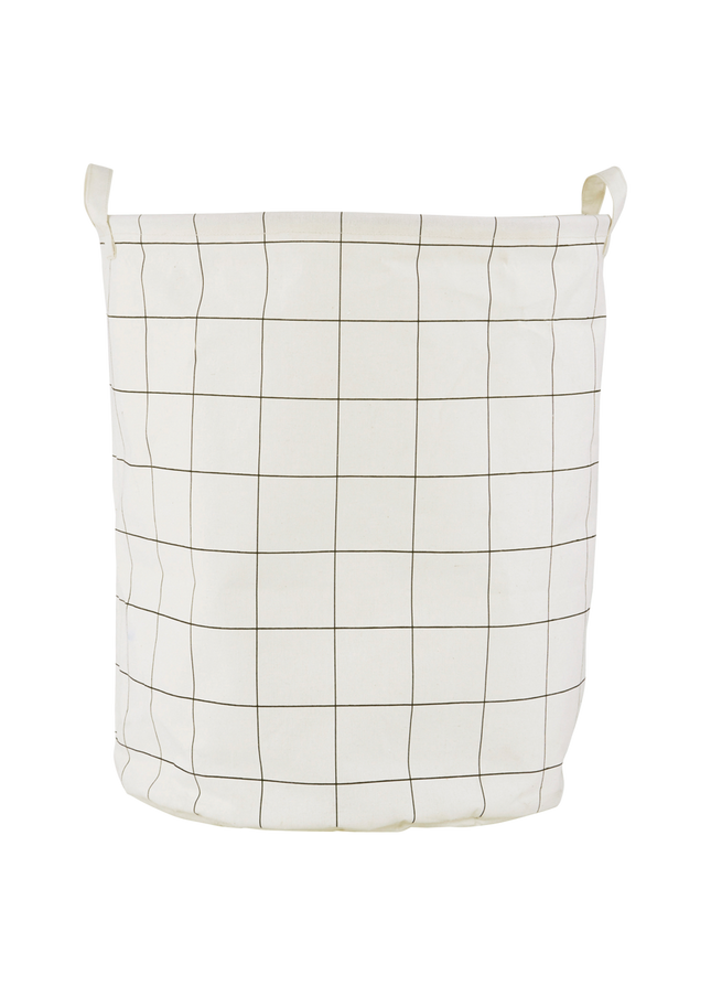 Panier à linge Carrés