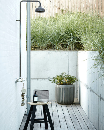 Planter, HDConcrete, Light grey