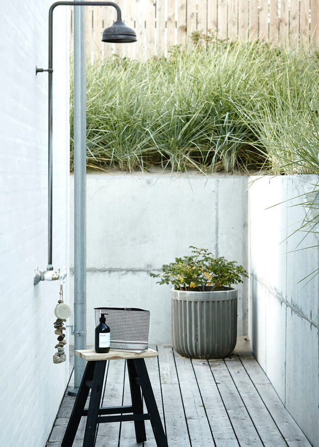 Planter, HDConcrete, Light gray