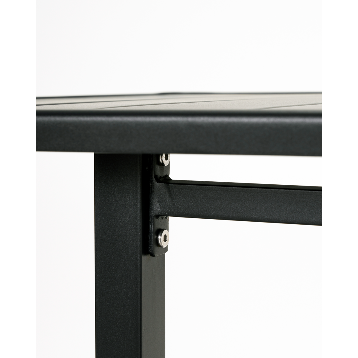 House Doctor Tisch Helo – Schwarz – L: 200 cm, B: 90 cm, H: 75 cm