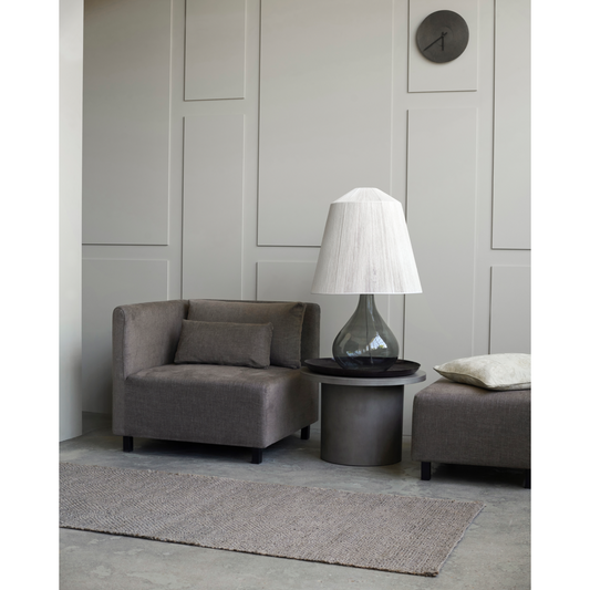 Gray-brown sofa middle section