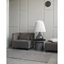 Pouf gris-marron