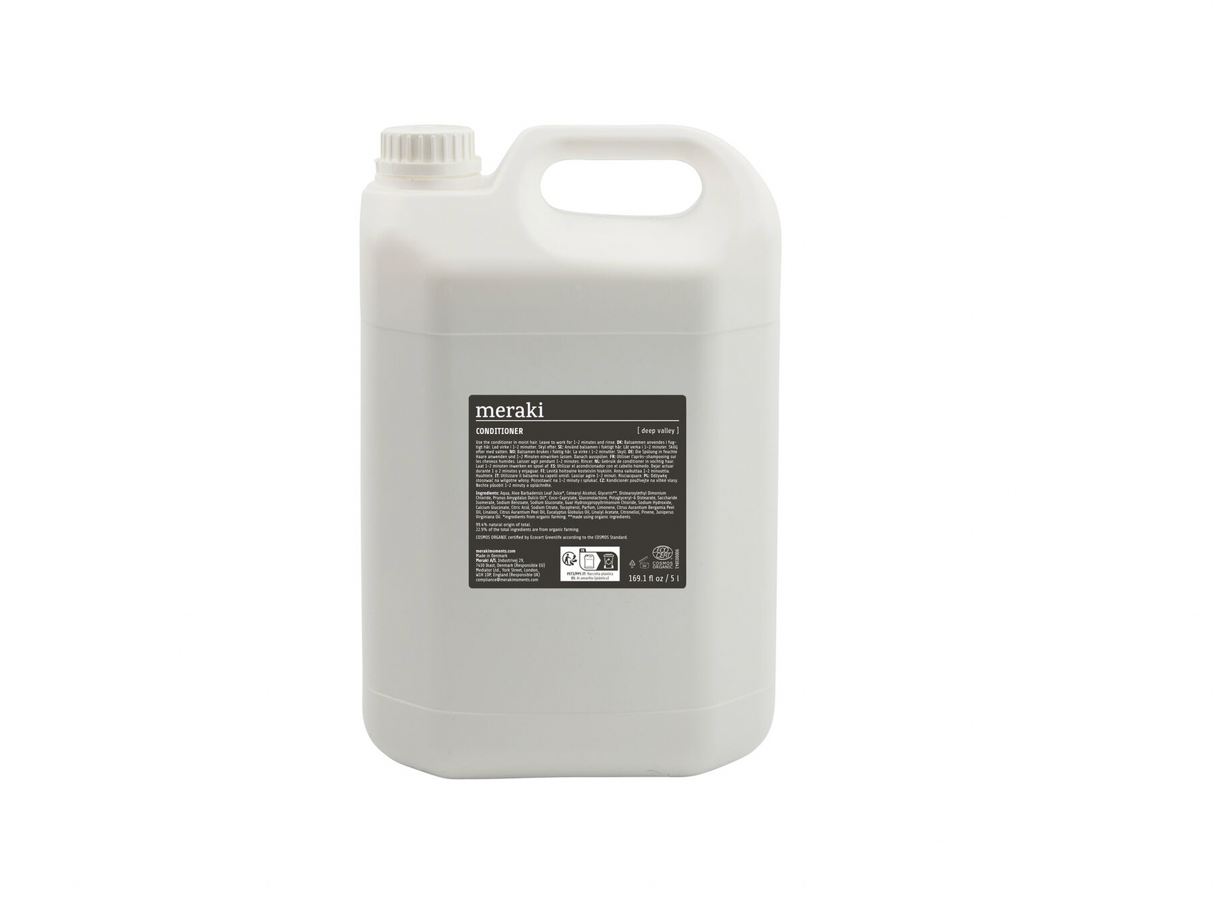 Meraki Deep Valley Conditioner Refill 5 l – Professioneller Hotel-Conditioner mit natürlichem Duft