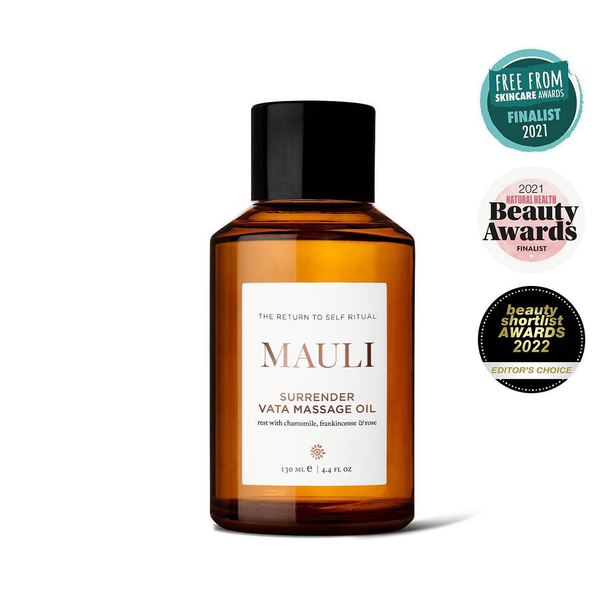 MAULI RITUALS Body Sculpting Duo – Körperöl & Kansa Skealer – Produktansicht 4