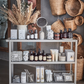 Shelving unit w. 4 wheels, MKTrolley, Grey