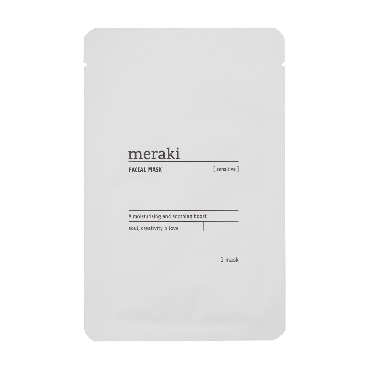 Facial mask sensitive