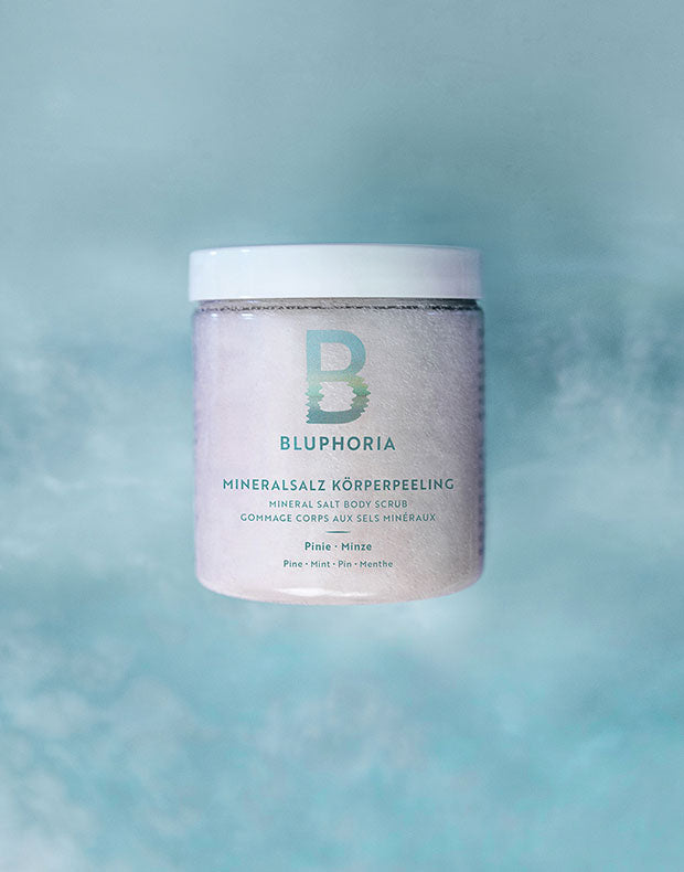 Mineral Salt Body Scrub with Pine &amp; Mint