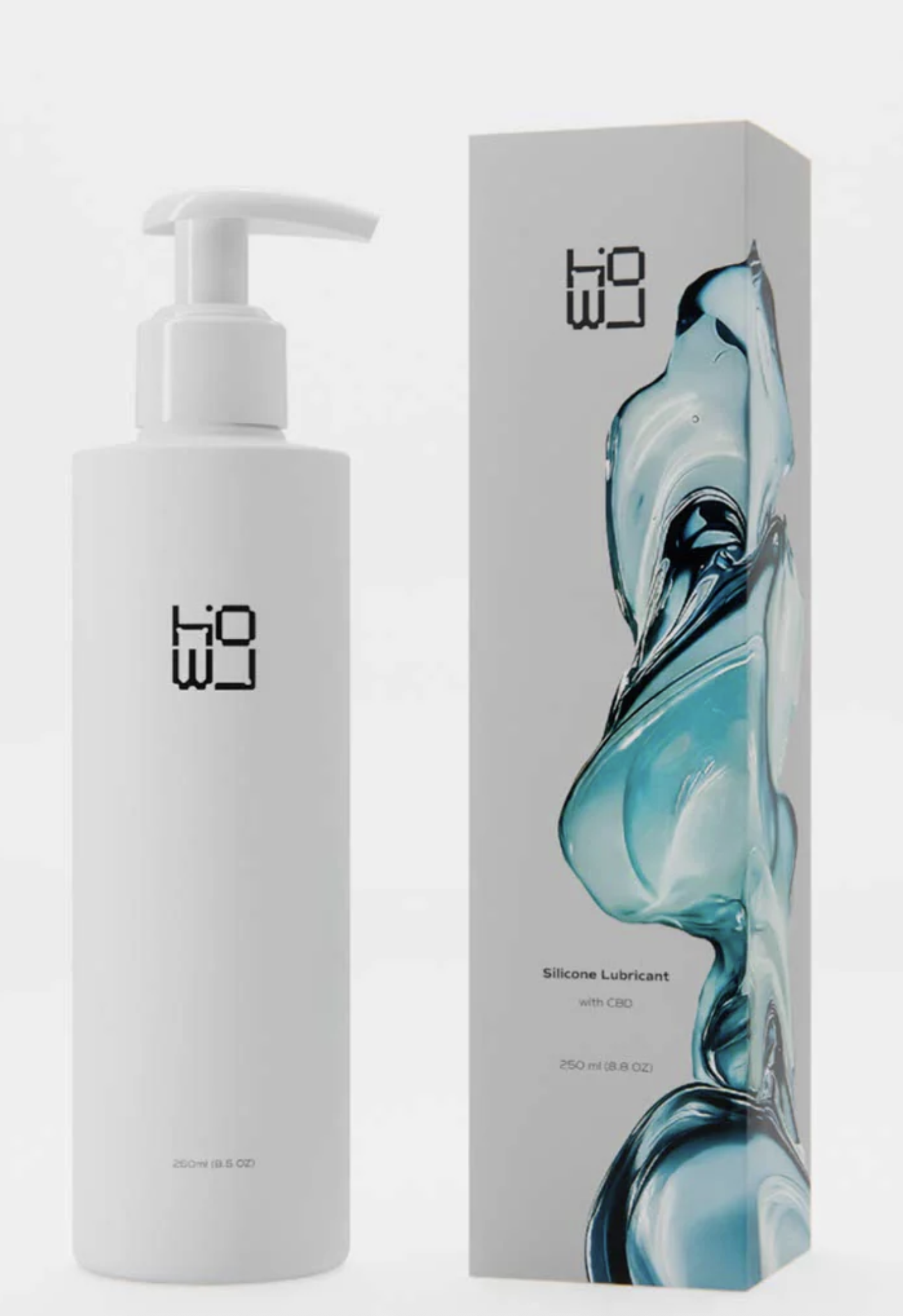 Lubrifiant au CBD et au silicone