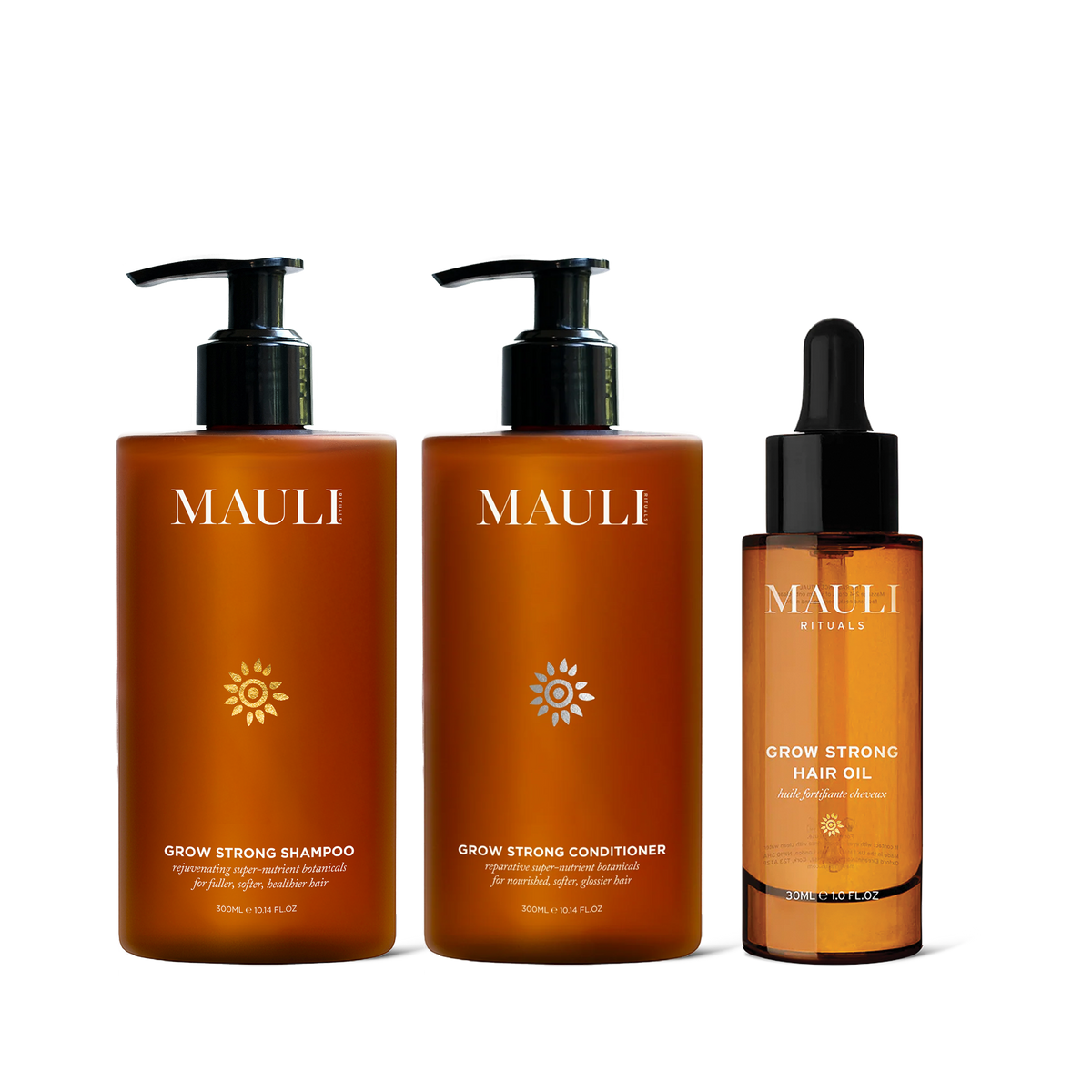 MAULI RITUALS Grow Strong Hair 3 Step Ritual – Haarpflege-Set