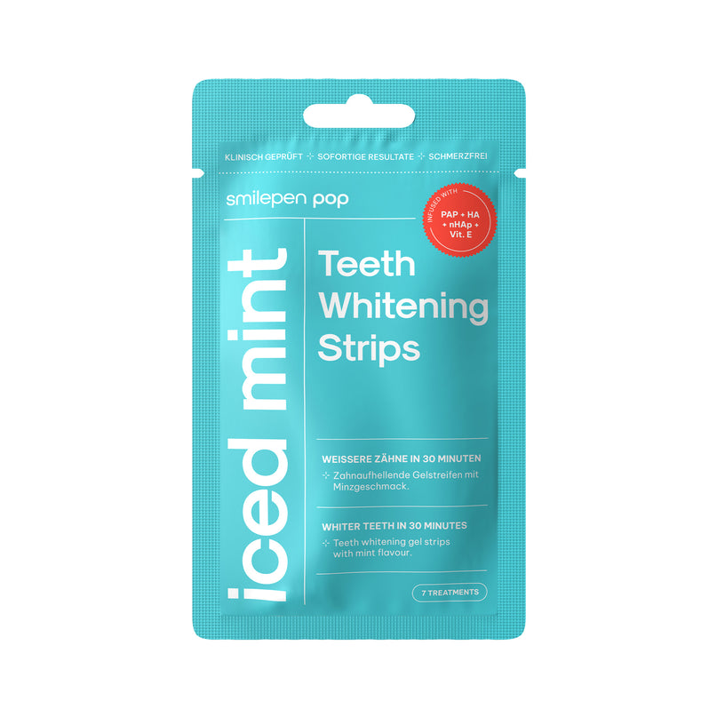 Pop Whitening Strips Iced Mint