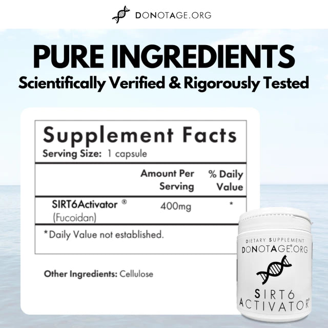 DoNotAge SIRT6Activator® – ergänzende Herstellerabbildung 6
