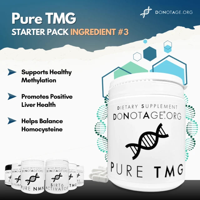 Longevity Starter Pack – 6 Wirkstoffe für Energie, Fokus & Zellgesundheit