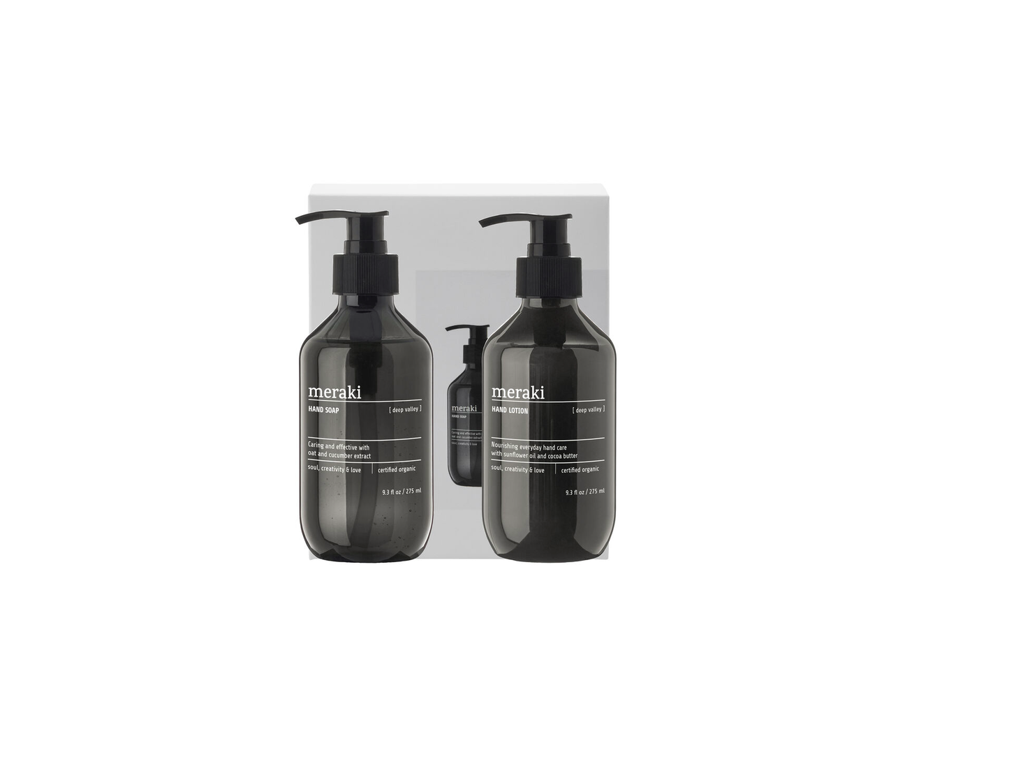 Körperpflegeset, Deep Valley, Hand Soap + Hand Lotion, 2 × 275 ml