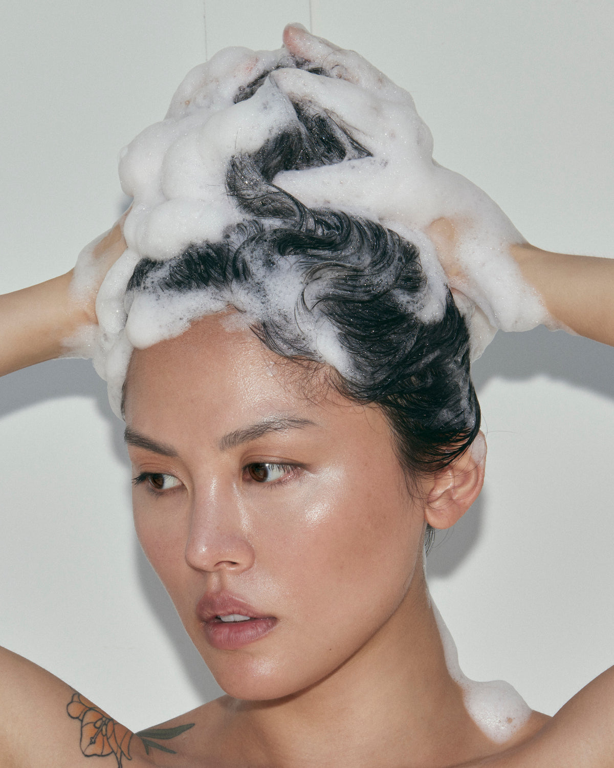 Shampoo Full Length gegen Haarbruch bei hartem Wasser
