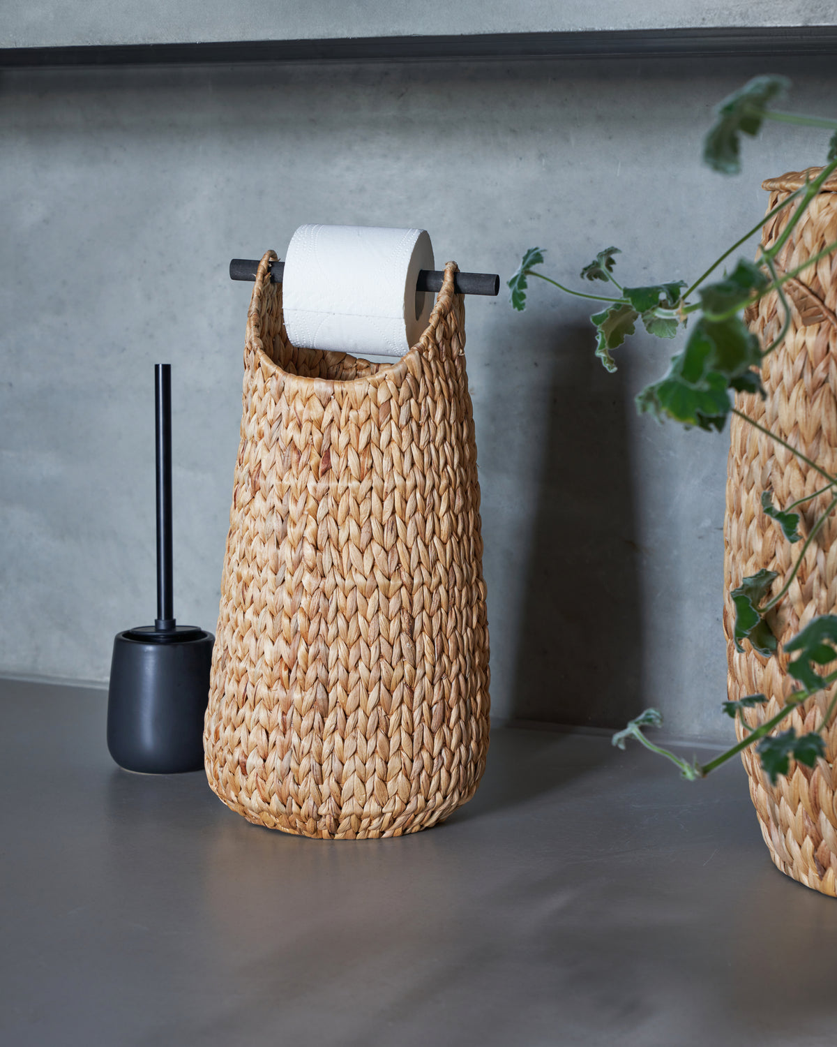 Toilettenpapierhalter HDPaper Natur 19 cm