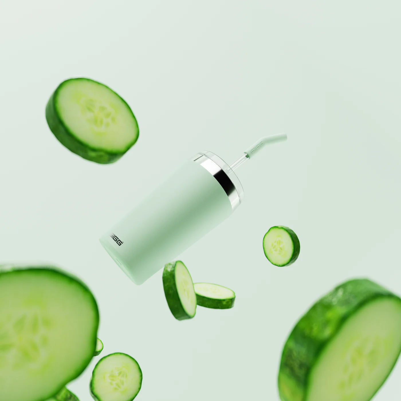 Gobelet thermique Helia Milky Green
