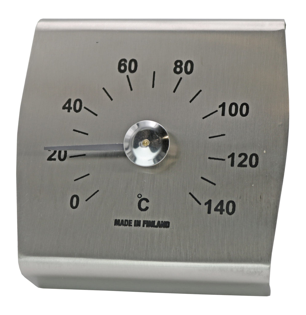 Sauna-Thermometer Edelstahl – Modell 539 – Produktansicht