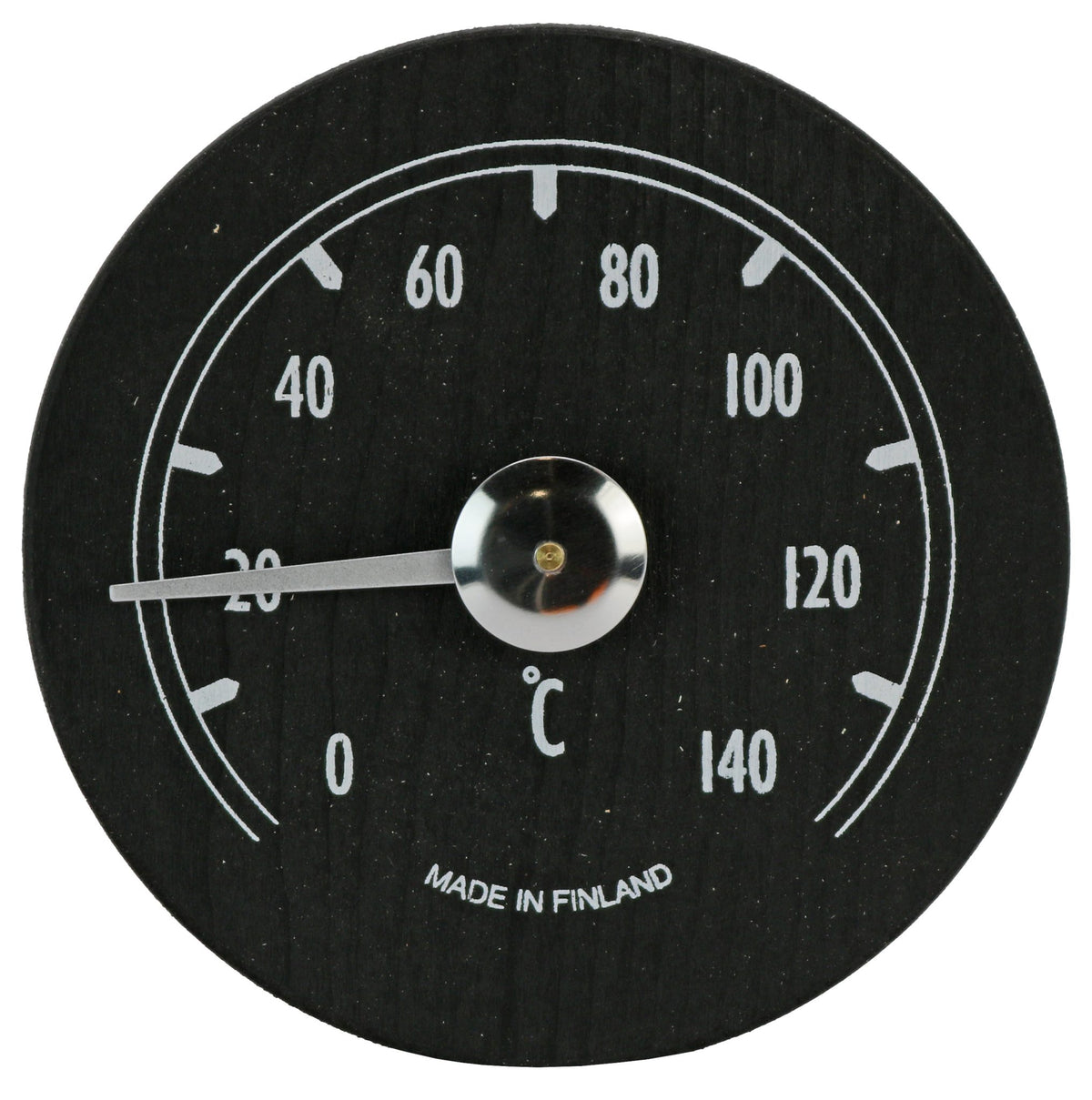 Sauna-Thermometer Schwarz – Modell 471M – Produktansicht