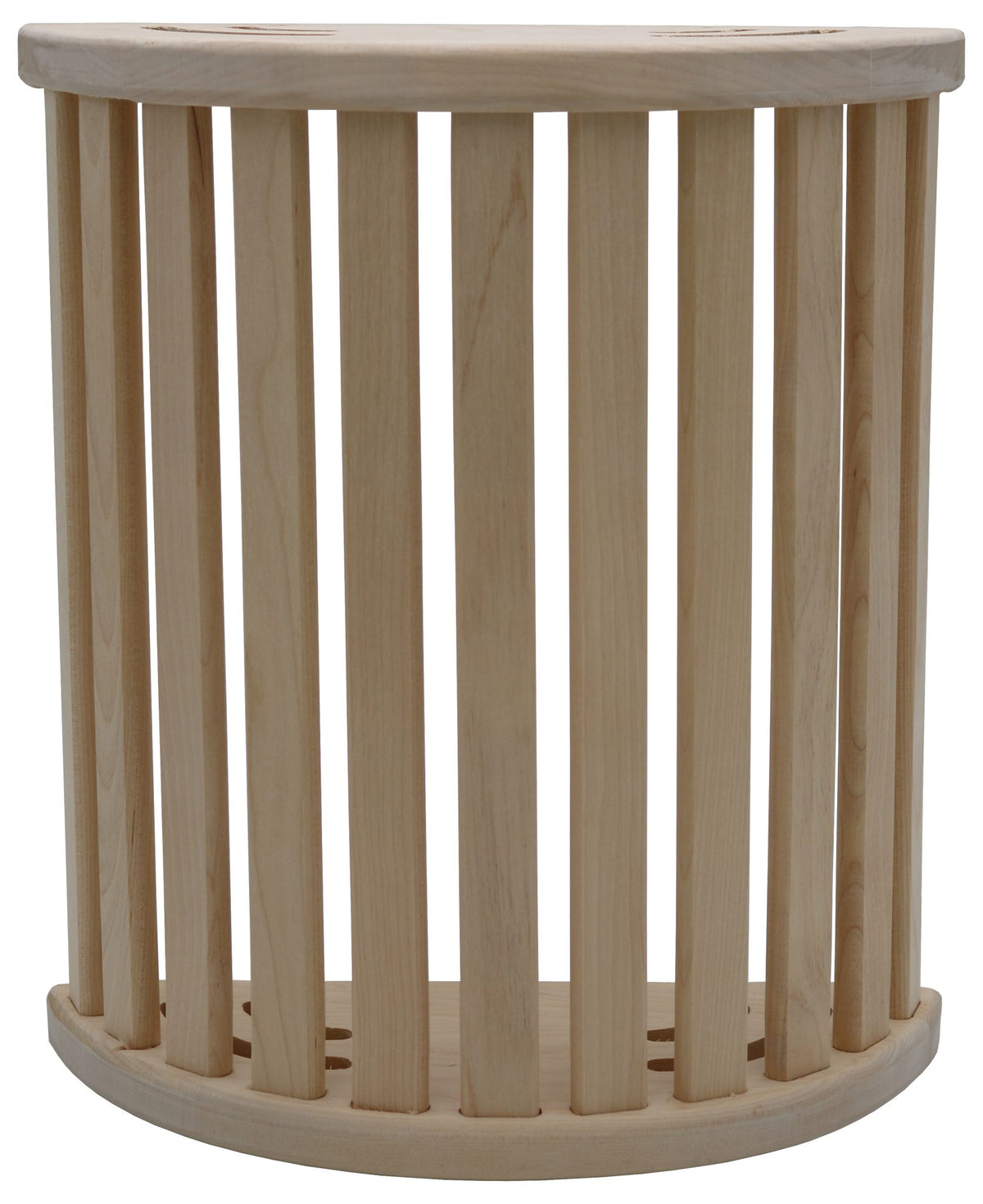 Sauna-Lampenschirm Schwarzerle 32 × 30 × 12,5 cm – Aufputzmontage – Produktansicht