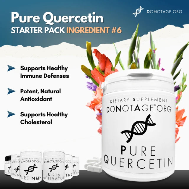 Longevity Starter Pack – 6 Wirkstoffe für Energie, Fokus & Zellgesundheit