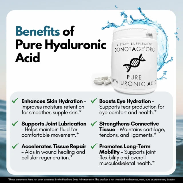 Acide hyaluronique pur