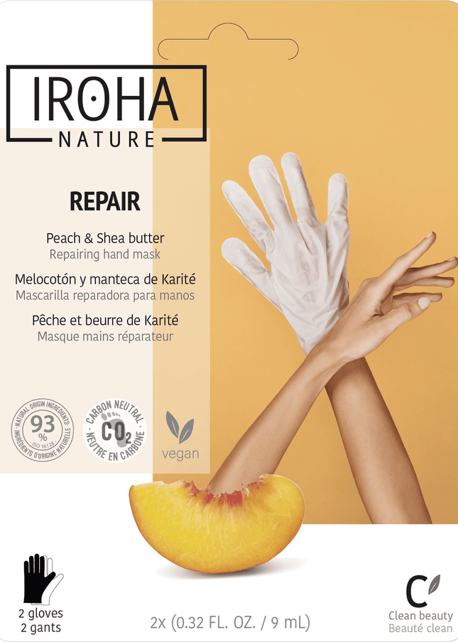 Hand Mask Gloves Repair Peach