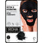 Masque facial en tissu noir CHARBON ACTIF