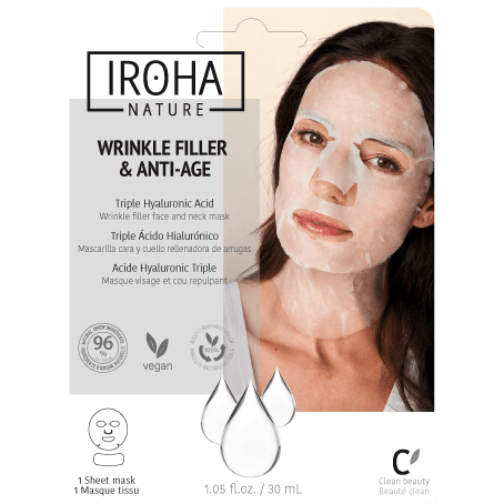 Tissue Face & Neck Mask - Triple HA -  Wrinkle Filler & Anti-Age