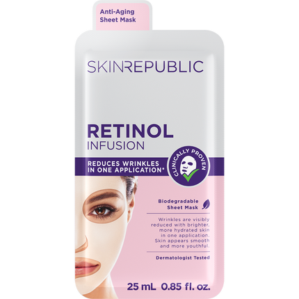 Retinol Hydrogel Face Mask