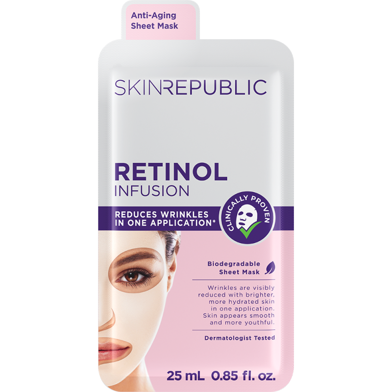 Retinol Hydrogel Face Mask