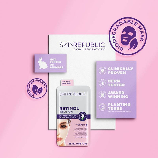 Retinol Hydrogel Face Mask