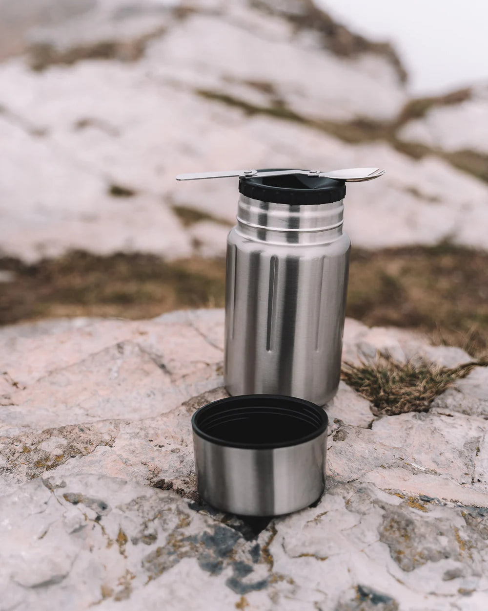 Bocal à lunch en pierre précieuse sélénite 0,75 L