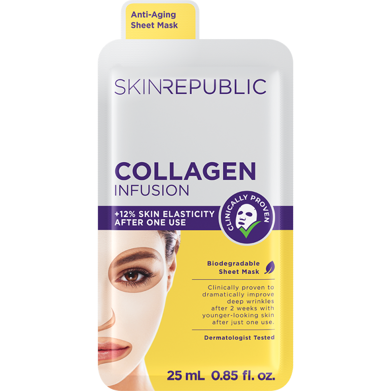 Collagen Hydrogel Gesichts-Tuchmaske