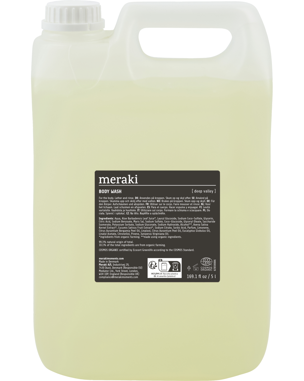 Body wash, Deep valley, 5 l