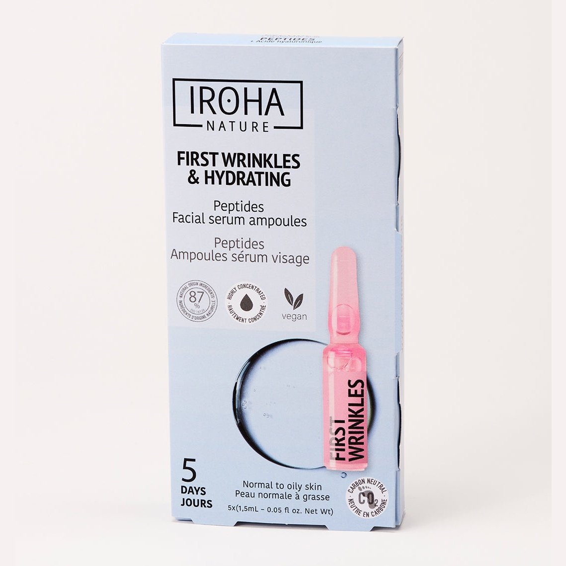 Iroha Peptides Antiox Face Ampoule - 5 Day Cure
