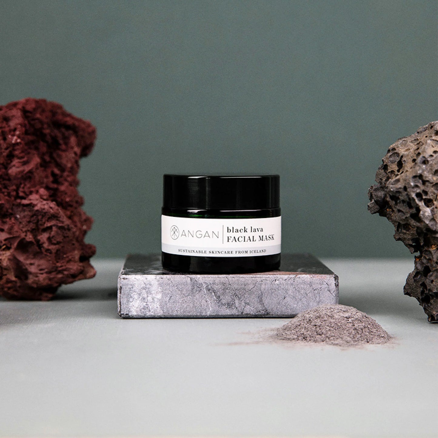 Black Lava Face Mask