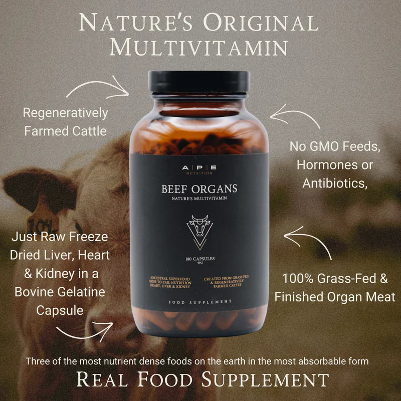 Organic &amp; Grass-Fed with Beef Organs