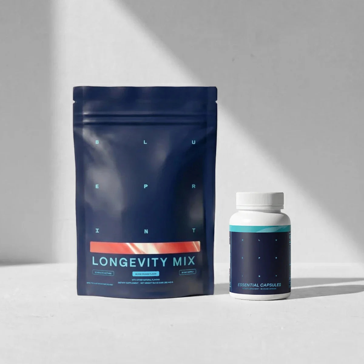 Easy Stack – Longevity Mix + Essential Capsules