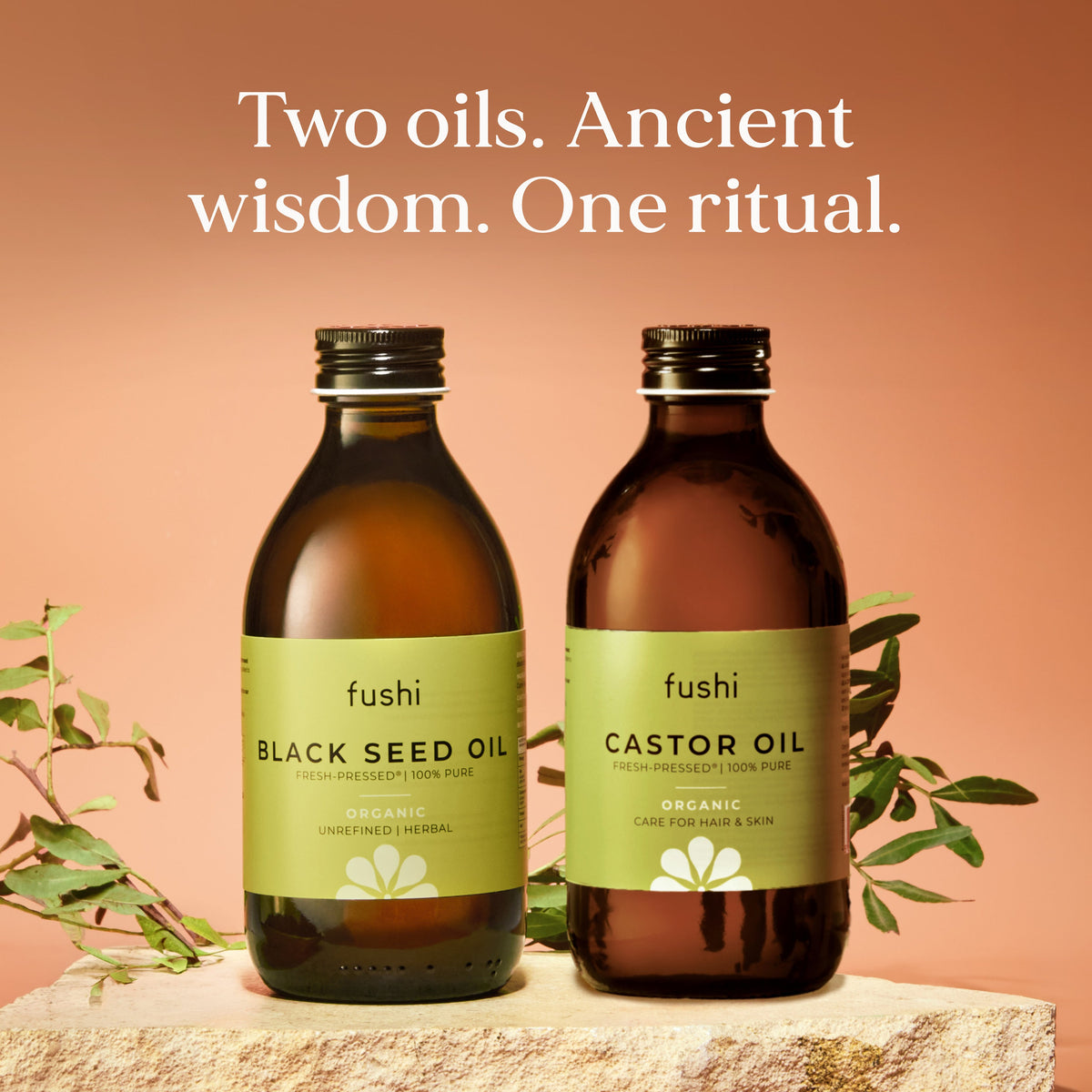 Wellbeing-Produkt Organic Castor Oil & Black Seed Oil 250 ml
