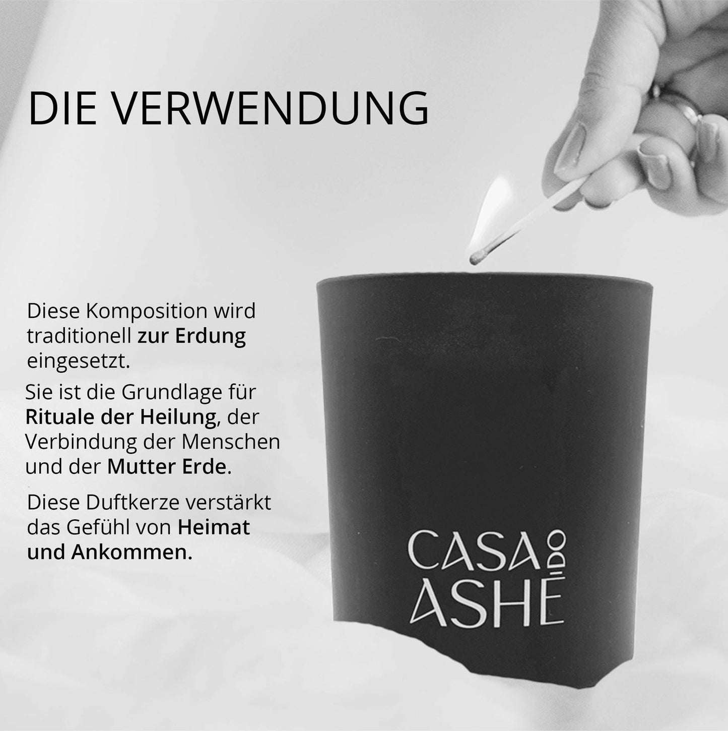 Duftkerze mit Tonkabohne & Tabak
