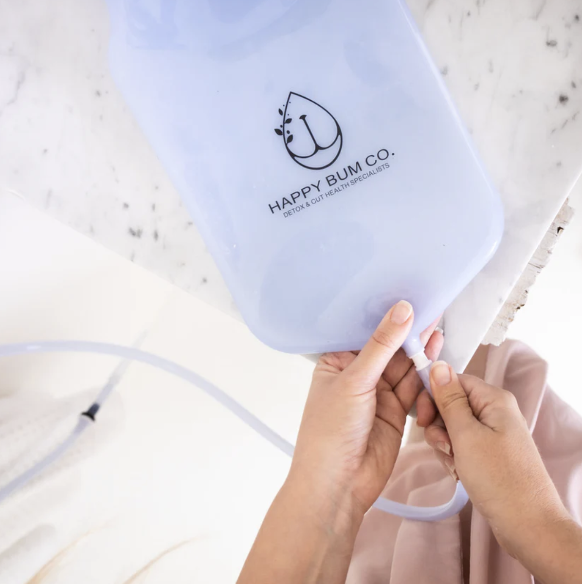 Happy Bum Bag - Silicone Enema Kit