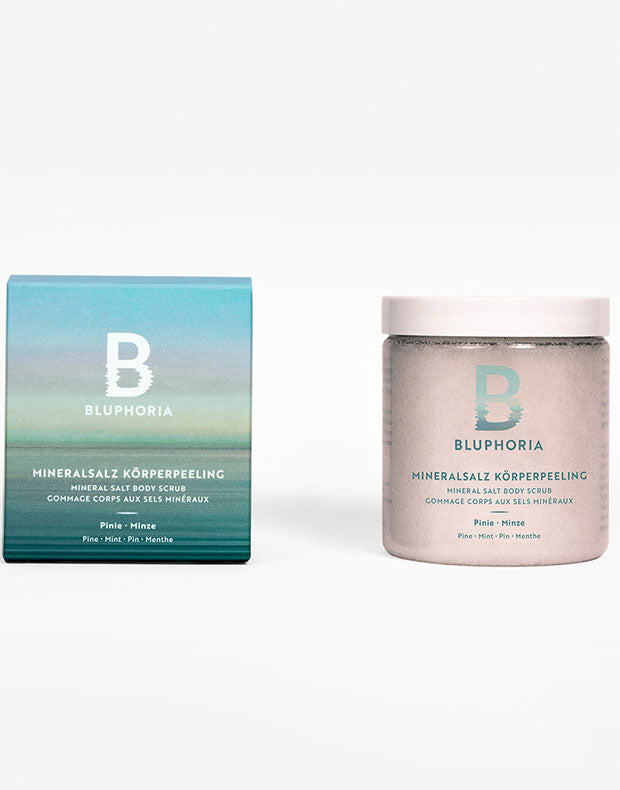 Mineralsalz Körperpeeling Pinie