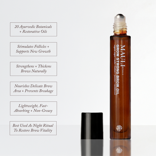 Grow Strong Brow Oil – Ayurvedisches Augenbrauenöl für vollere & kräftigere Brauen