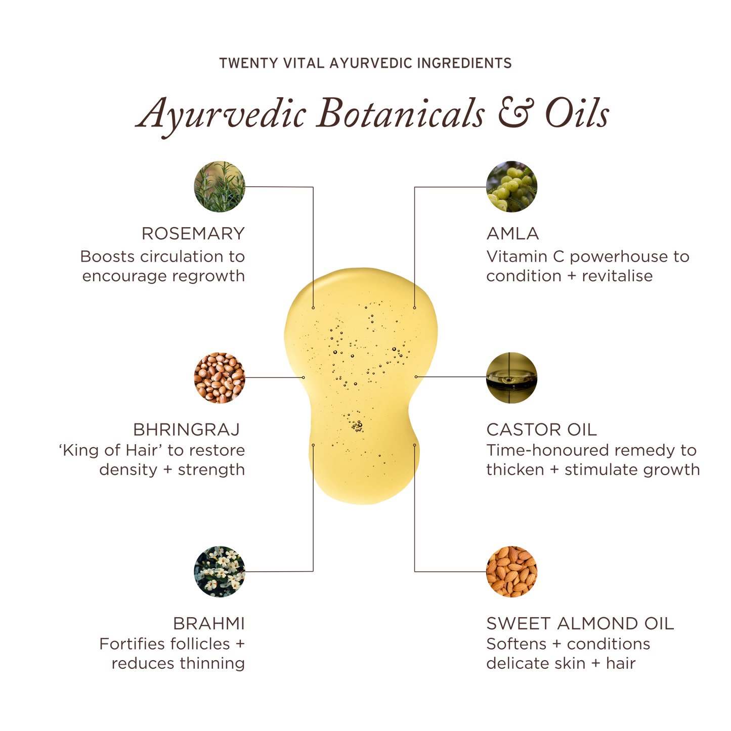Grow Strong Brow Oil – Ayurvedisches Augenbrauenöl für vollere & kräftigere Brauen