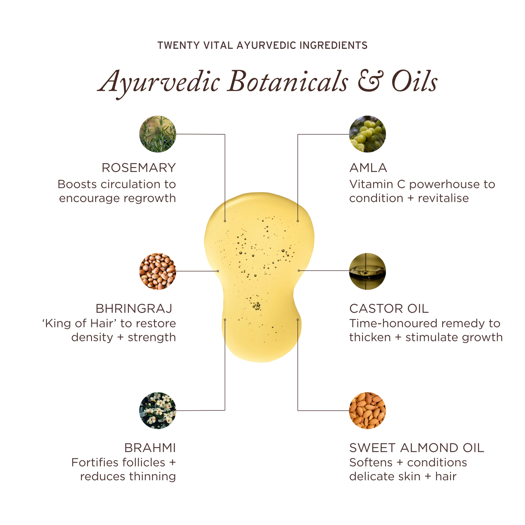 Grow Strong Brow Oil – Ayurvedisches Augenbrauenöl für vollere & kräftigere Brauen