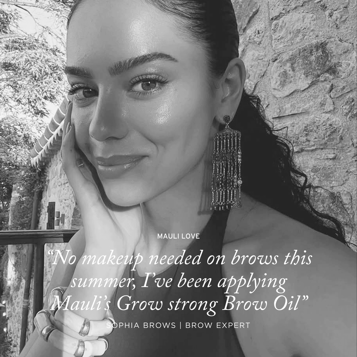 Grow Strong Brow Oil – Ayurvedisches Augenbrauenöl für vollere & kräftigere Brauen