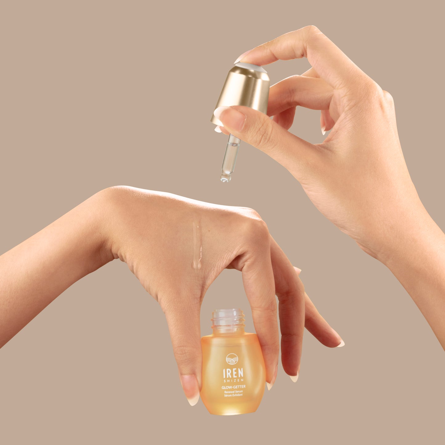 Getter d'éclat du sérum