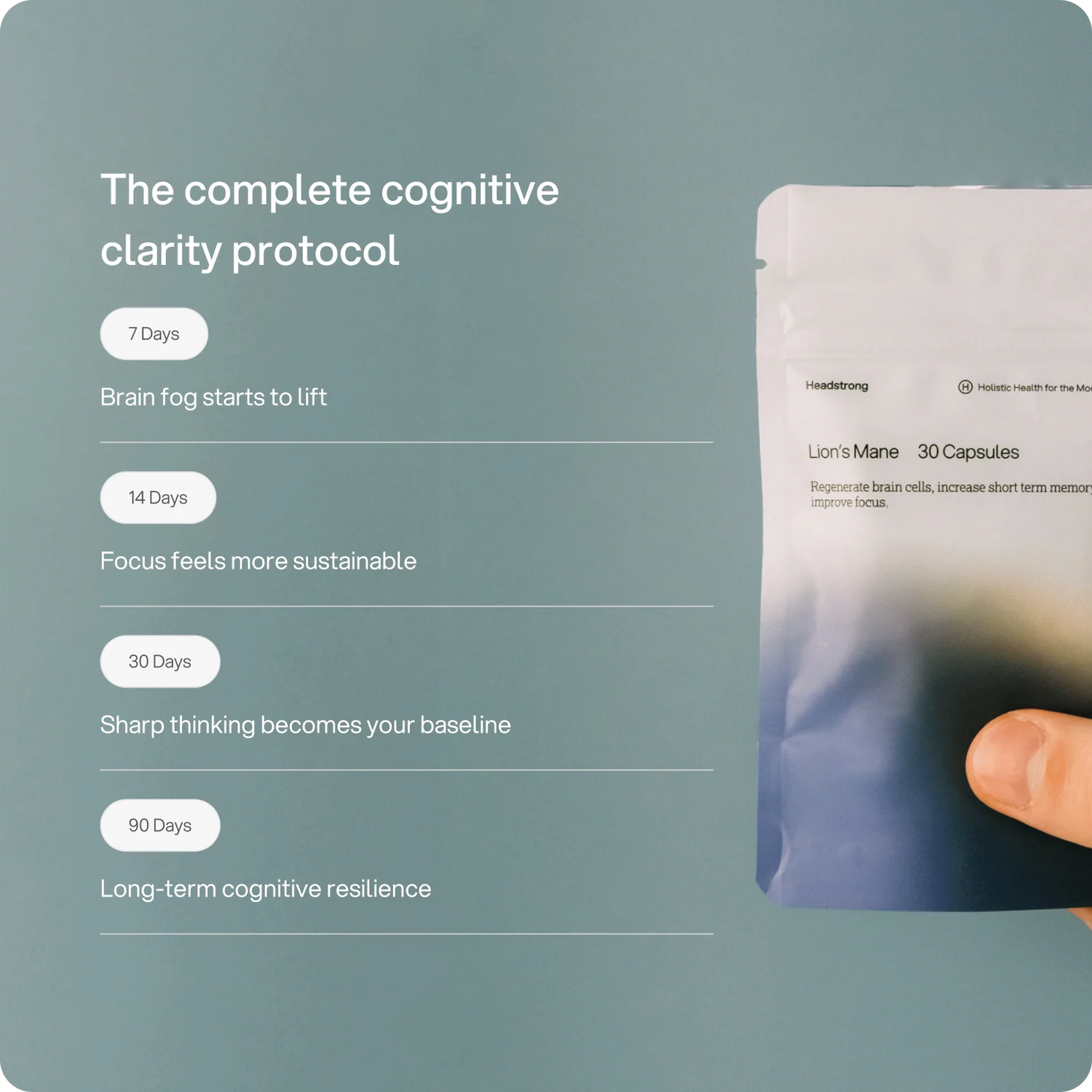 Lion's Mane 2,500 mg Capsules